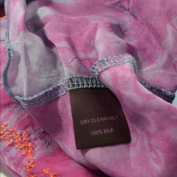 HALE BOB Silk Swirl Draped Embellished Blouse - Picture 4 of 16